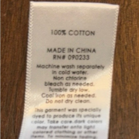 PacSun Blue A-line Mini Skirt with Tie Front - Picture 6 of 6